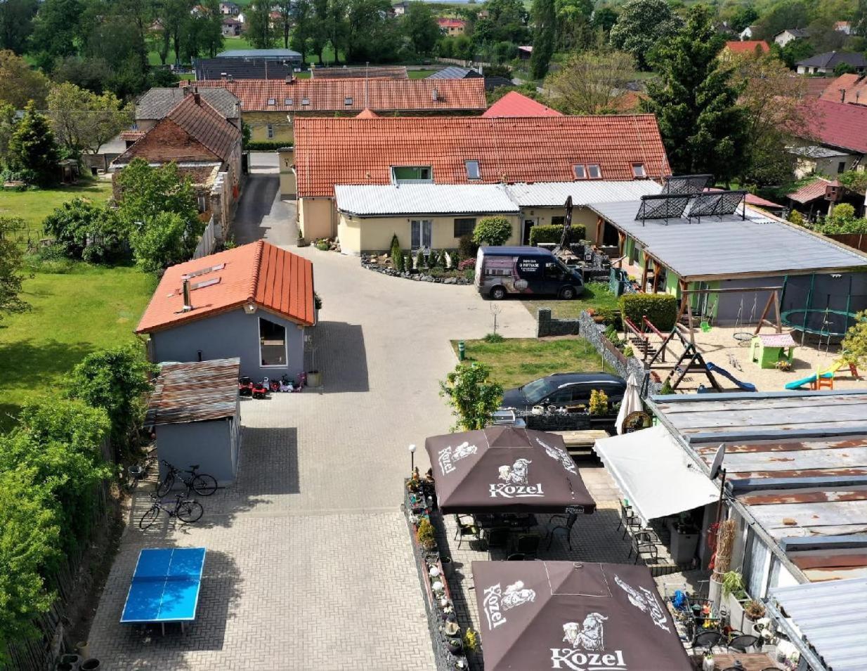 Penzion Kotvas Milovice  Exteriör bild
